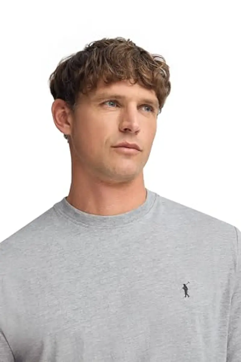 Polo Club T-shirt Uomo Grigio 2061690 miniatura 2