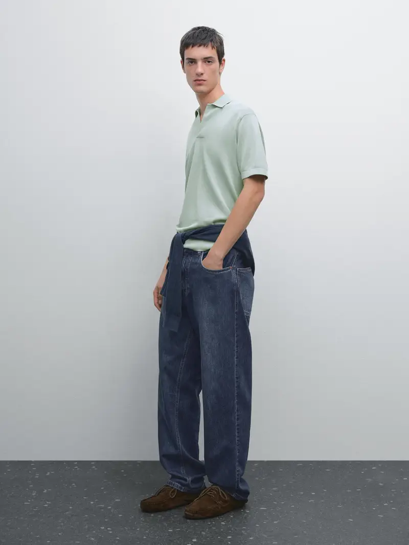 Massimo Dutti Polo Azzurro 2011461