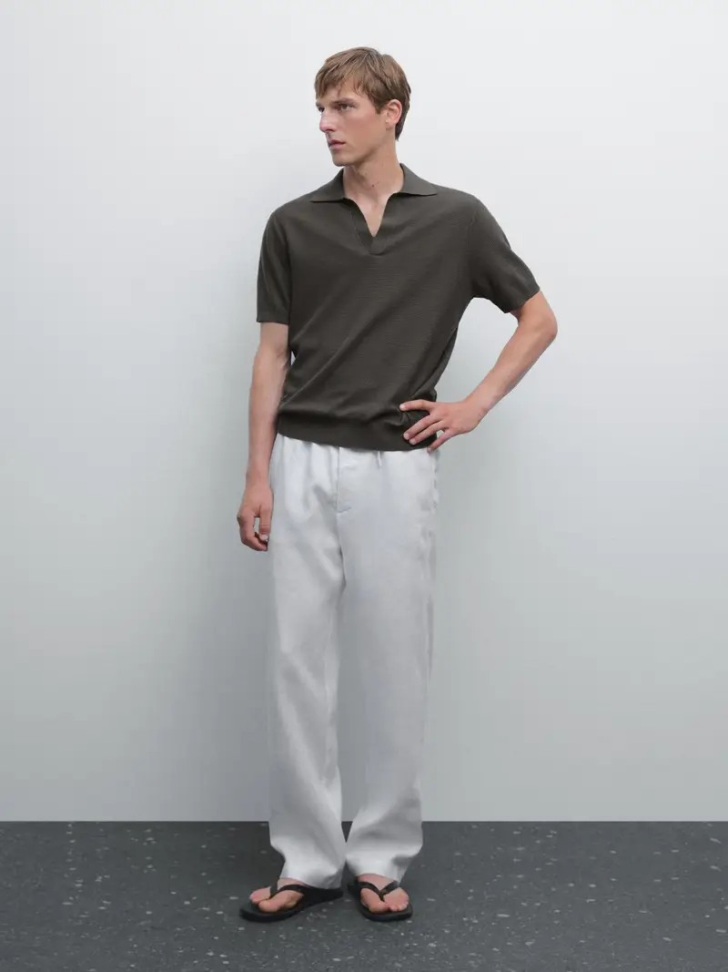 Massimo Dutti Polo Grigio 2011195