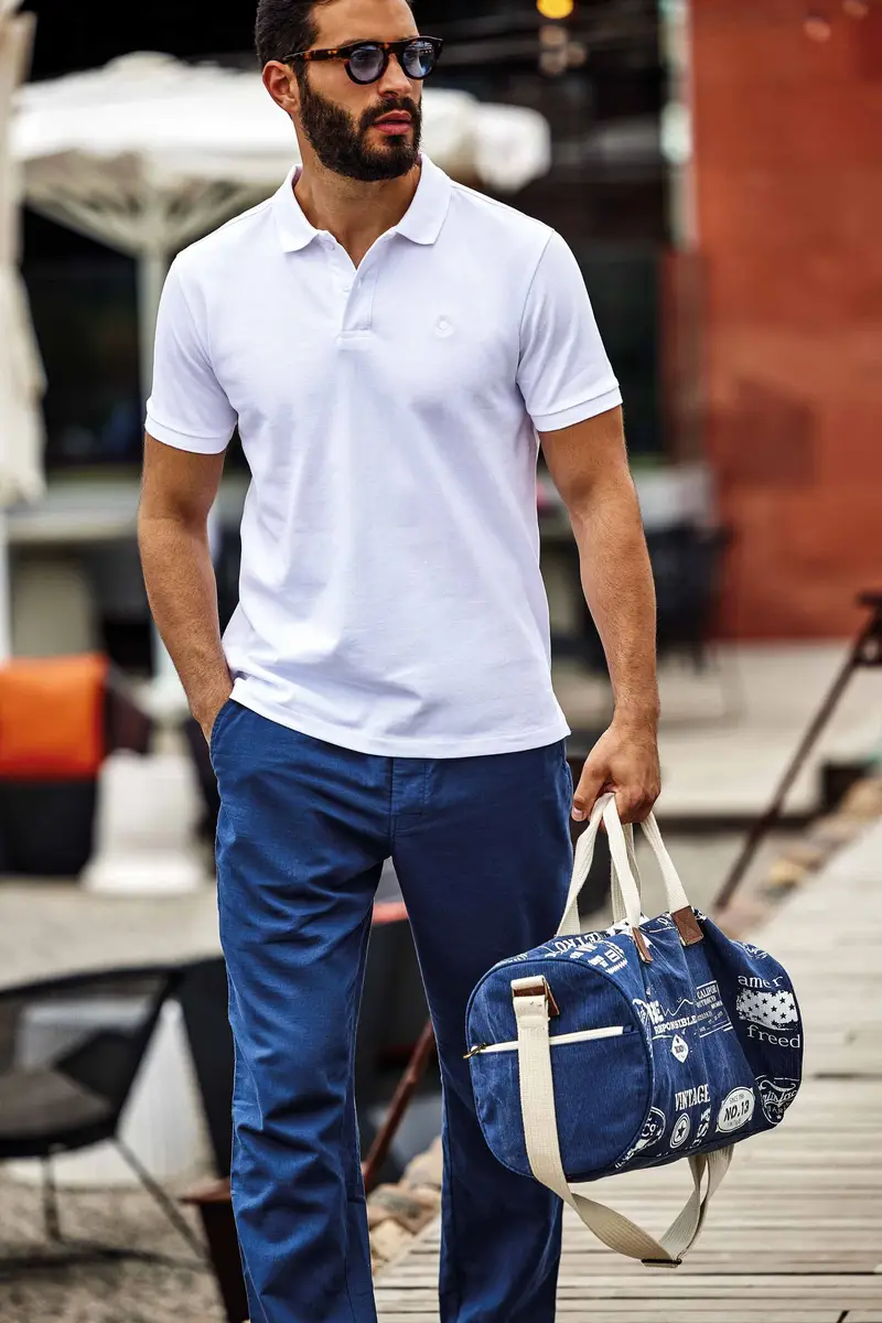 POLO IN PIQUET RYAN | Colore: Bianco | Taglia: L