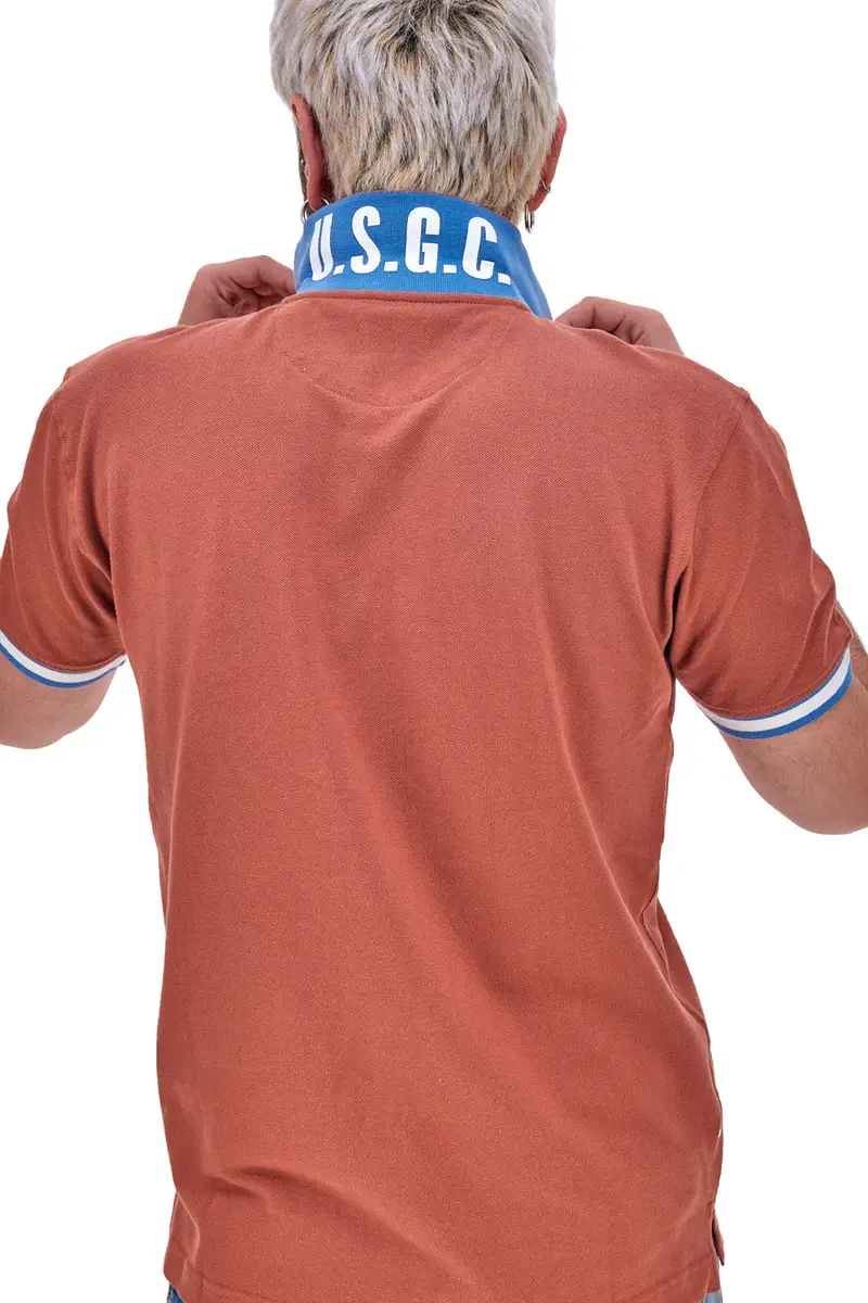 US GOLF CLUB Polo Marrone 2078740 miniatura 2