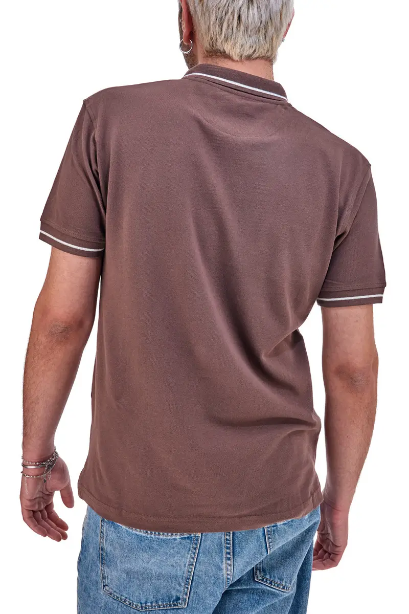 US GOLF CLUB Polo Marrone 1955036 miniatura 2