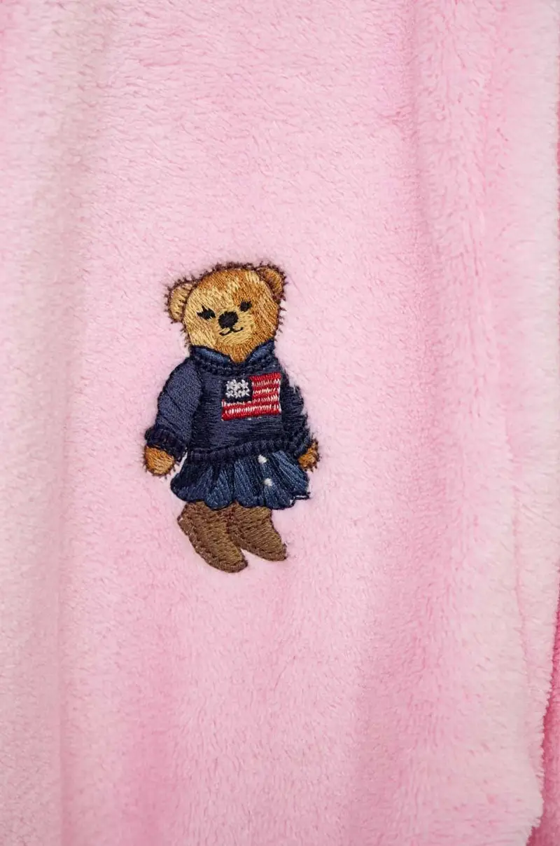 accapatoio bambino/a Rosa miniatura 3