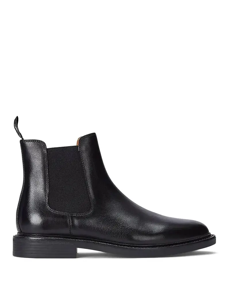 Asher Chelsea-Boots-Stivale dal taglio medio Nero