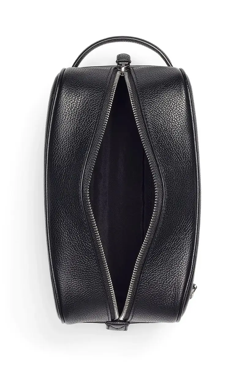 astuccio per trucchi in pelle colore nero 405966737 miniatura 4