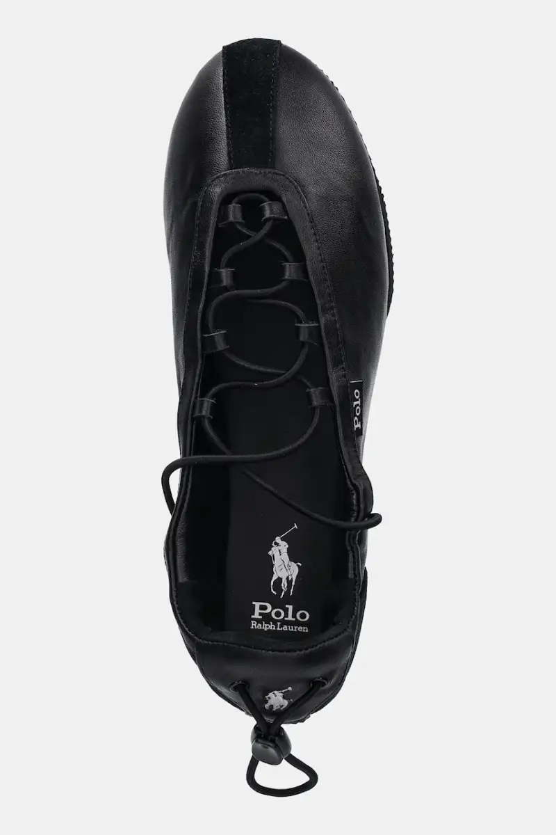 Polo Ralph Lauren Ballerine Nero 3950968 miniatura 4