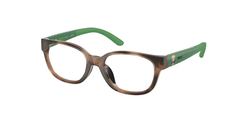 Bambino Polo Ralph Lauren PP8551U 5974 Montature da vista Iniettato Tartaruga Pillow Normale