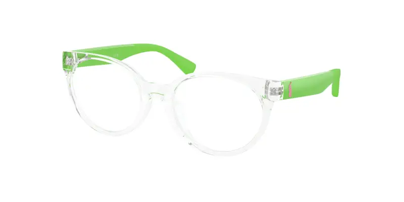 Bambino Polo Ralph Lauren PP8554U 5002 Montature da vista Iniettato Trasparente Trasparente Pantos Normale