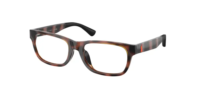 Bambino Polo Ralph Lauren PP8555U 5177 Montature da vista Iniettato Tartaruga Trasparente Squadrata Normale