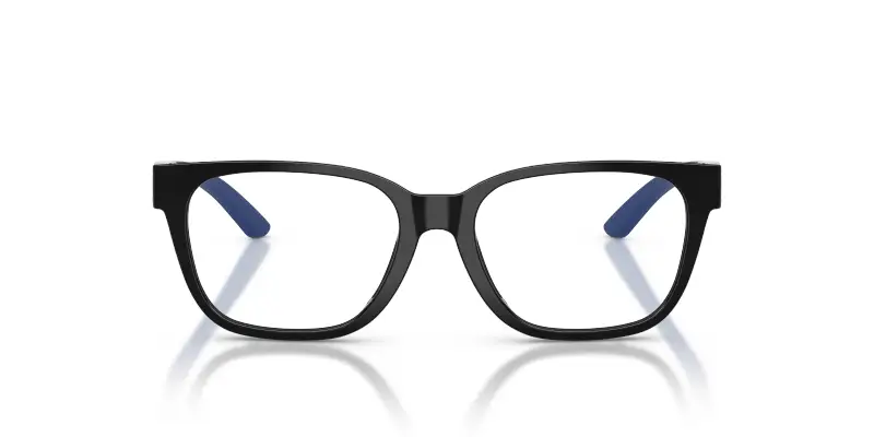 Bambino Polo Ralph Lauren PP9511U 500172 Occhiali da sole Iniettato Nero Trasparente Squadrata Normale miniatura 3