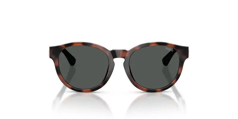 Bambino Polo Ralph Lauren PP9512U 597487 Occhiali da sole Iniettato Tartaruga Grigio Pantos Normale miniatura 3