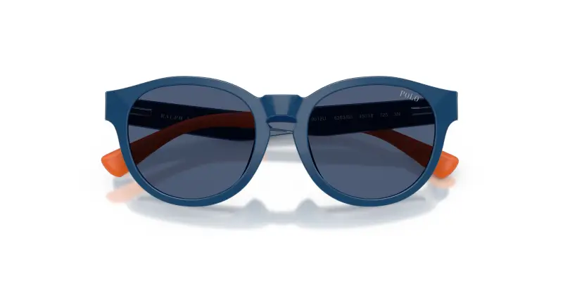 Bambino Polo Ralph Lauren PP9512U 636380 Occhiali da sole Iniettato Blu Blu Pantos Normale miniatura 2