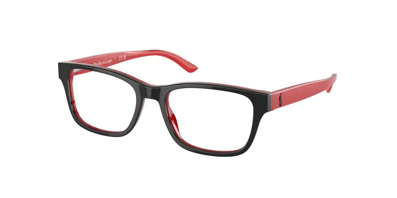 Bambino PP8534 1503 Montature da vista Acetato Nero Trasparente Squadrata Normale