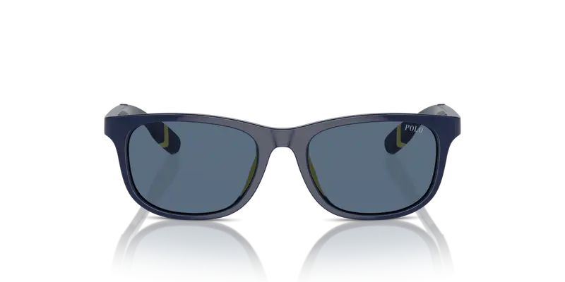 Polo Ralph Lauren Bambino PP9507U 562080 Occhiali da sole Iniettato Blu Blu Pillow Normale miniatura 2