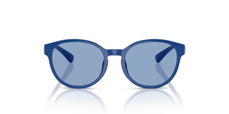 Polo Ralph Lauren Bambino PP9509U 596272 Occhiali da sole Iniettato Blu Blu Pantos Normale miniatura 2