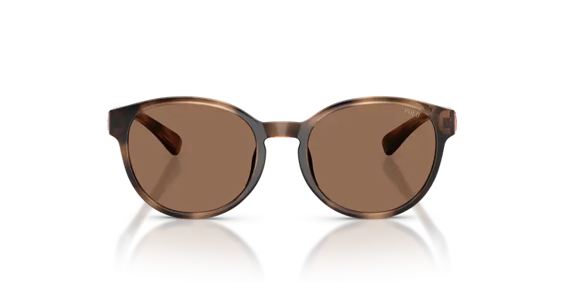 Polo Ralph Lauren Bambino PP9509U 597473 Occhiali da sole Iniettato Tartaruga Marrone Pantos Normale miniatura 2