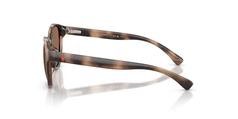 Polo Ralph Lauren Bambino PP9509U 597473 Occhiali da sole Iniettato Tartaruga Marrone Pantos Normale miniatura 3