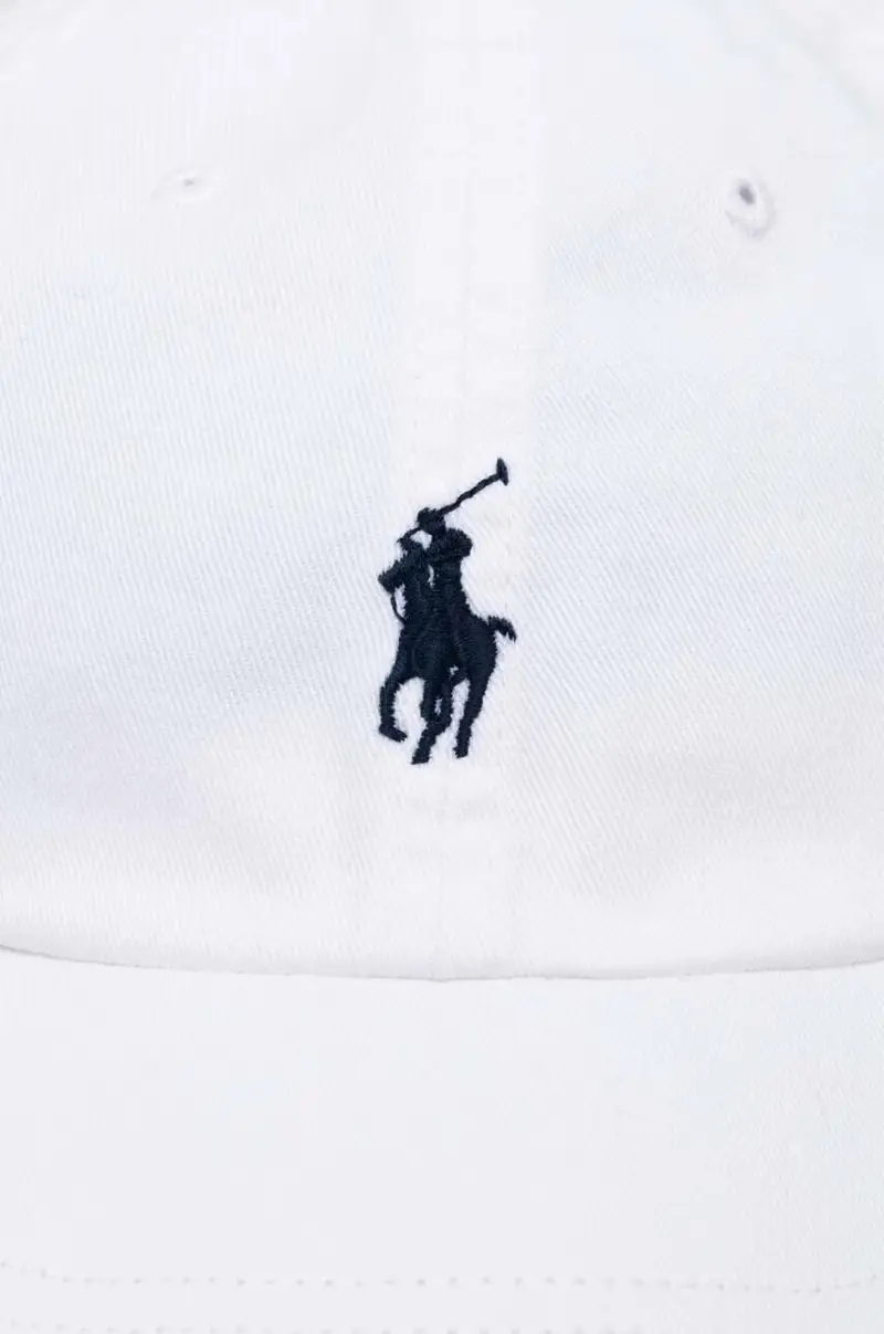 berretto da baseball in cotone Bianco miniatura 2
