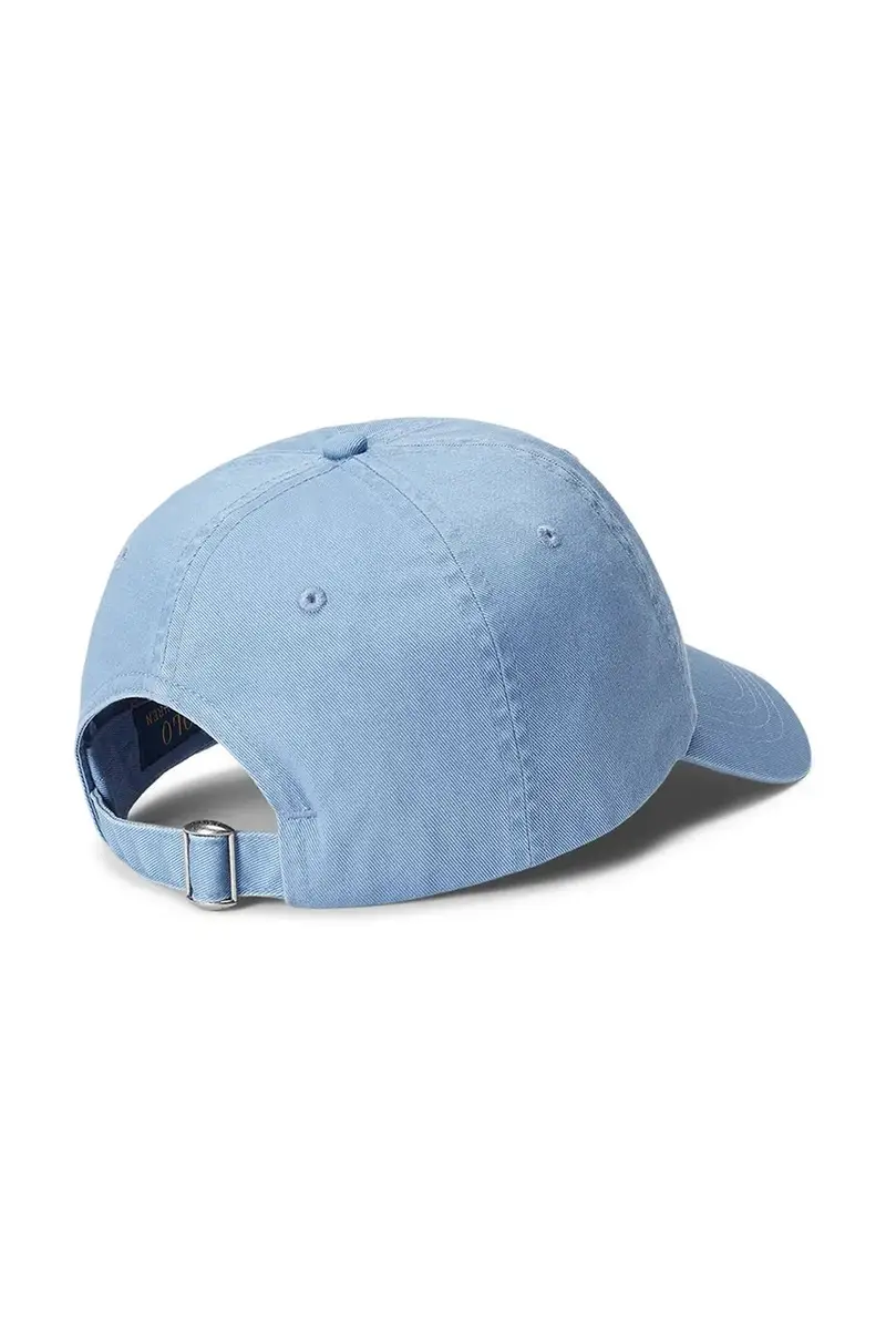 berretto da baseball in cotone colore blu con applicazione 211954882 miniatura 2