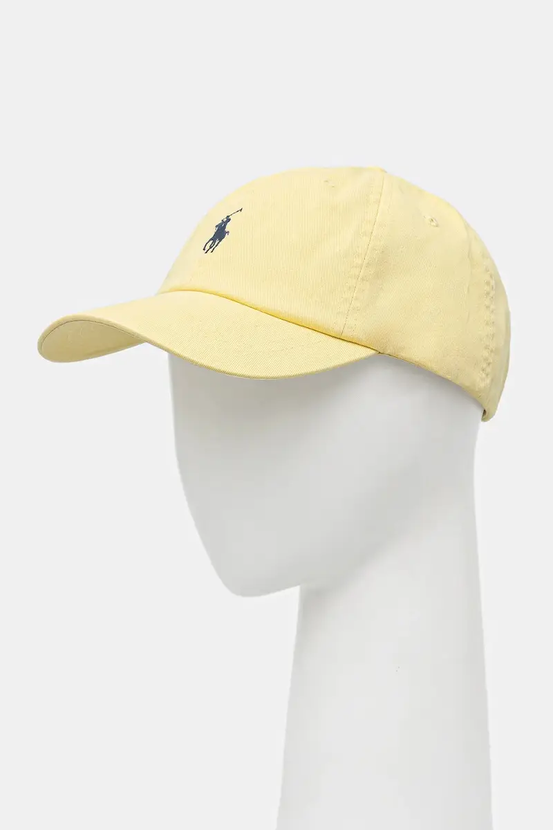 berretto da baseball in cotone colore giallo 211912843