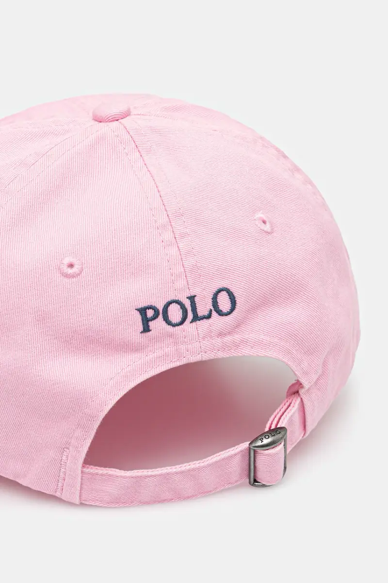 berretto da baseball in cotone colore giallo 211912843 Rosa miniatura 3