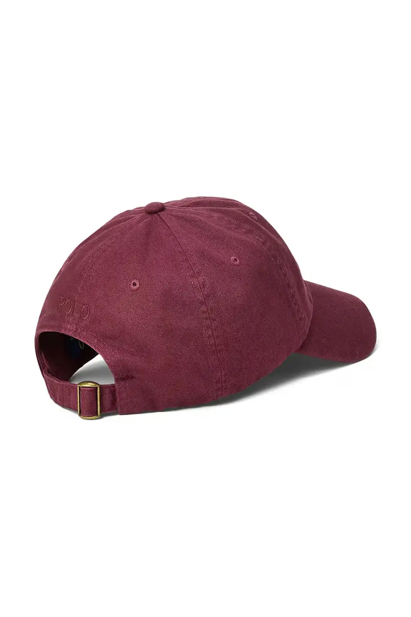 berretto da baseball in cotone colore granata 710980231 miniatura 2