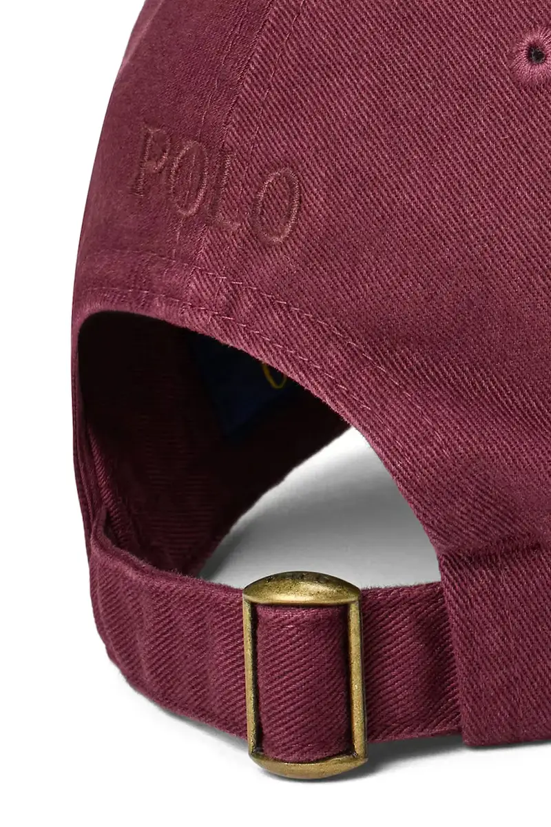 berretto da baseball in cotone colore granata 710980231 miniatura 3