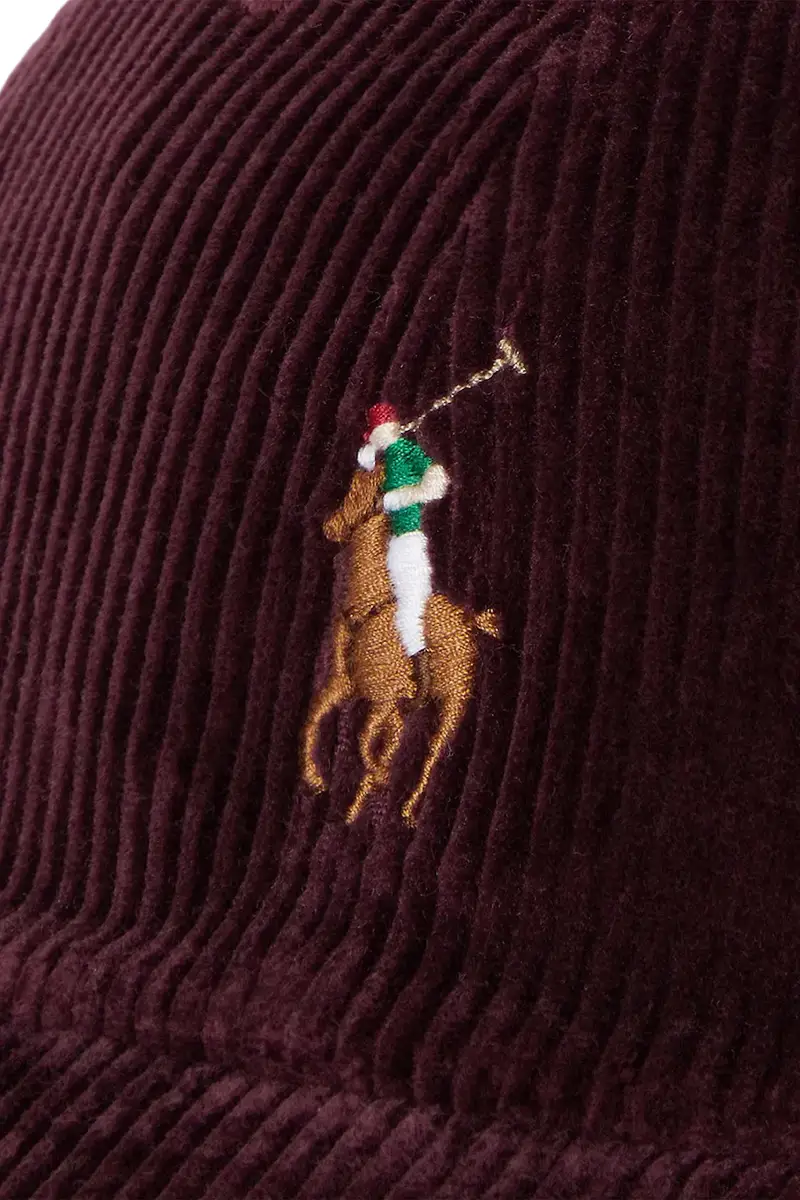 berretto da baseball in cotone colore nero con applicazione 710847175 Granata miniatura 4