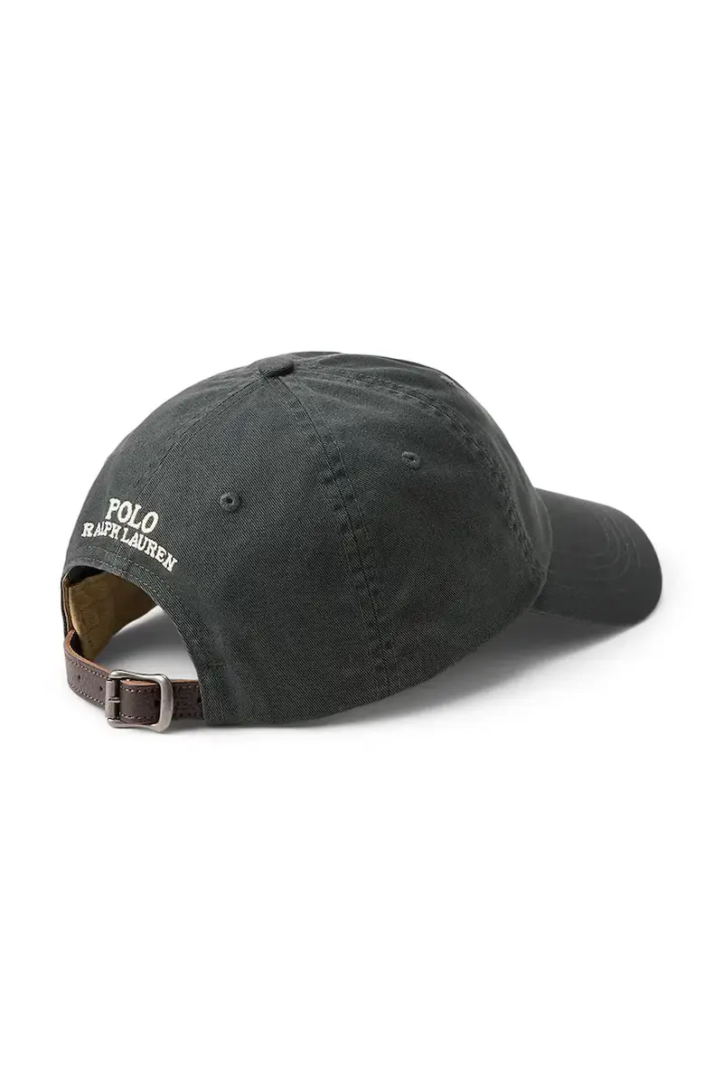 berretto da baseball in cotone Marrone miniatura 2