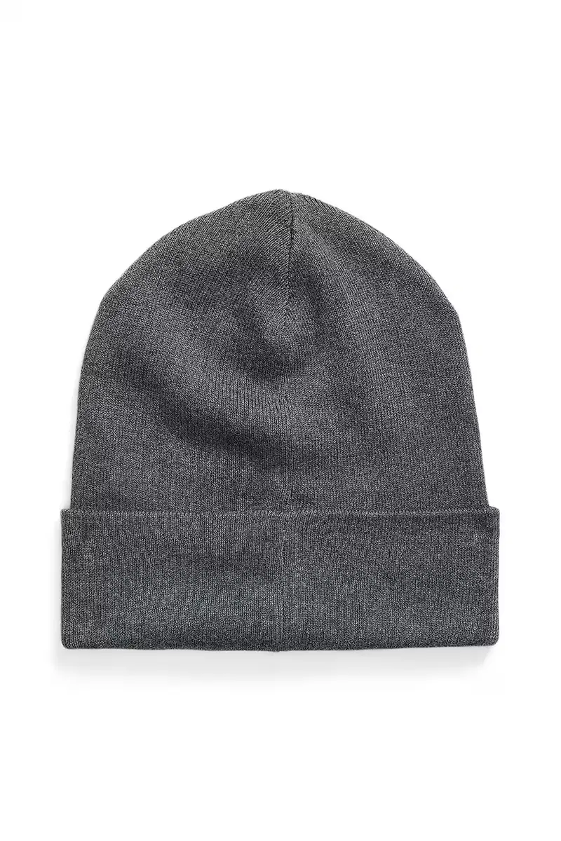 berretto in cotone colore blu navy 710886138 Grigio miniatura 2