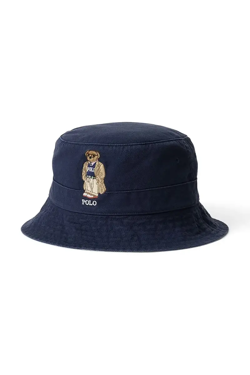 berretto in cotone Loft Bucket colore blu navy 710972685