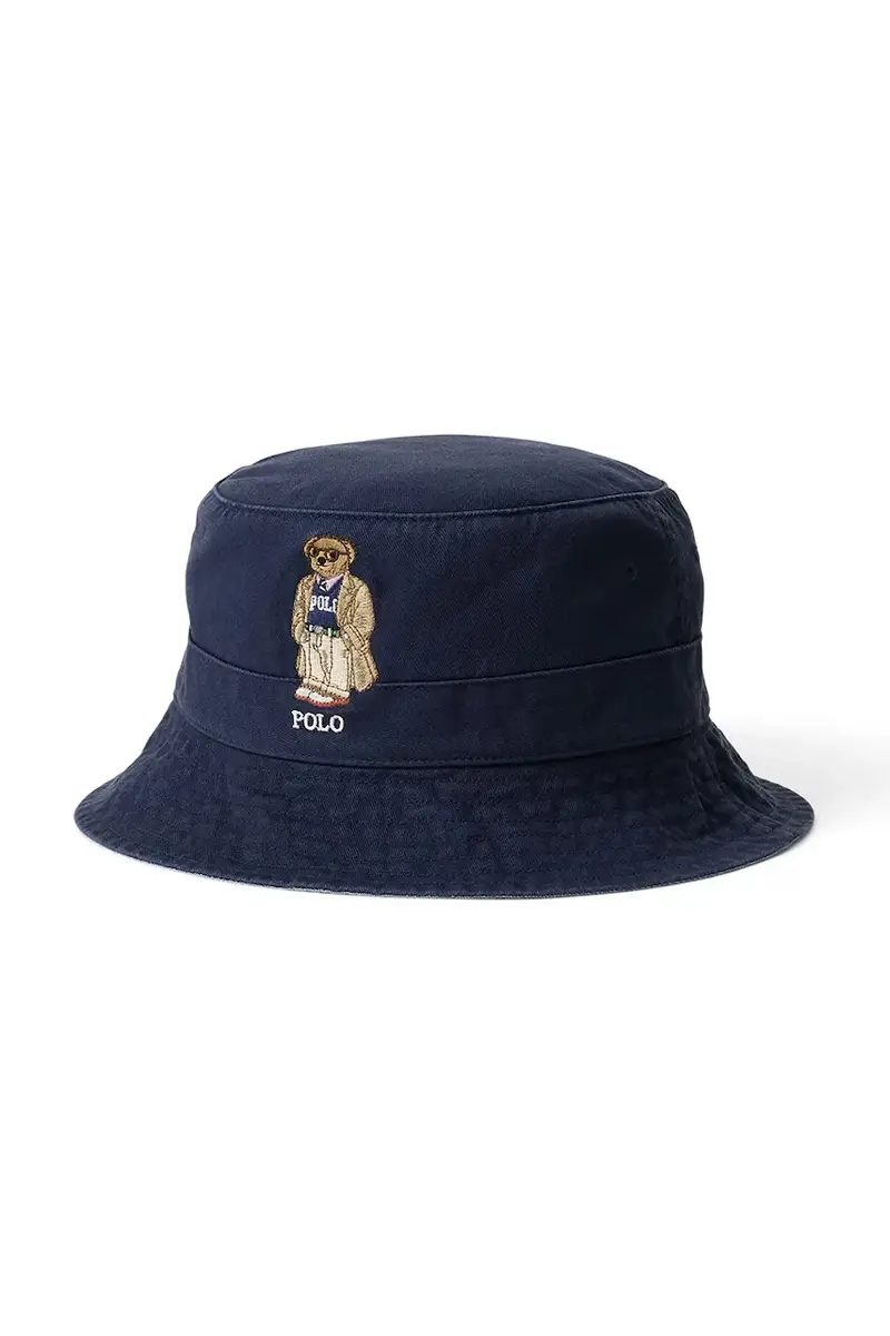 berretto in cotone Loft Bucket colore blu navy 710972685