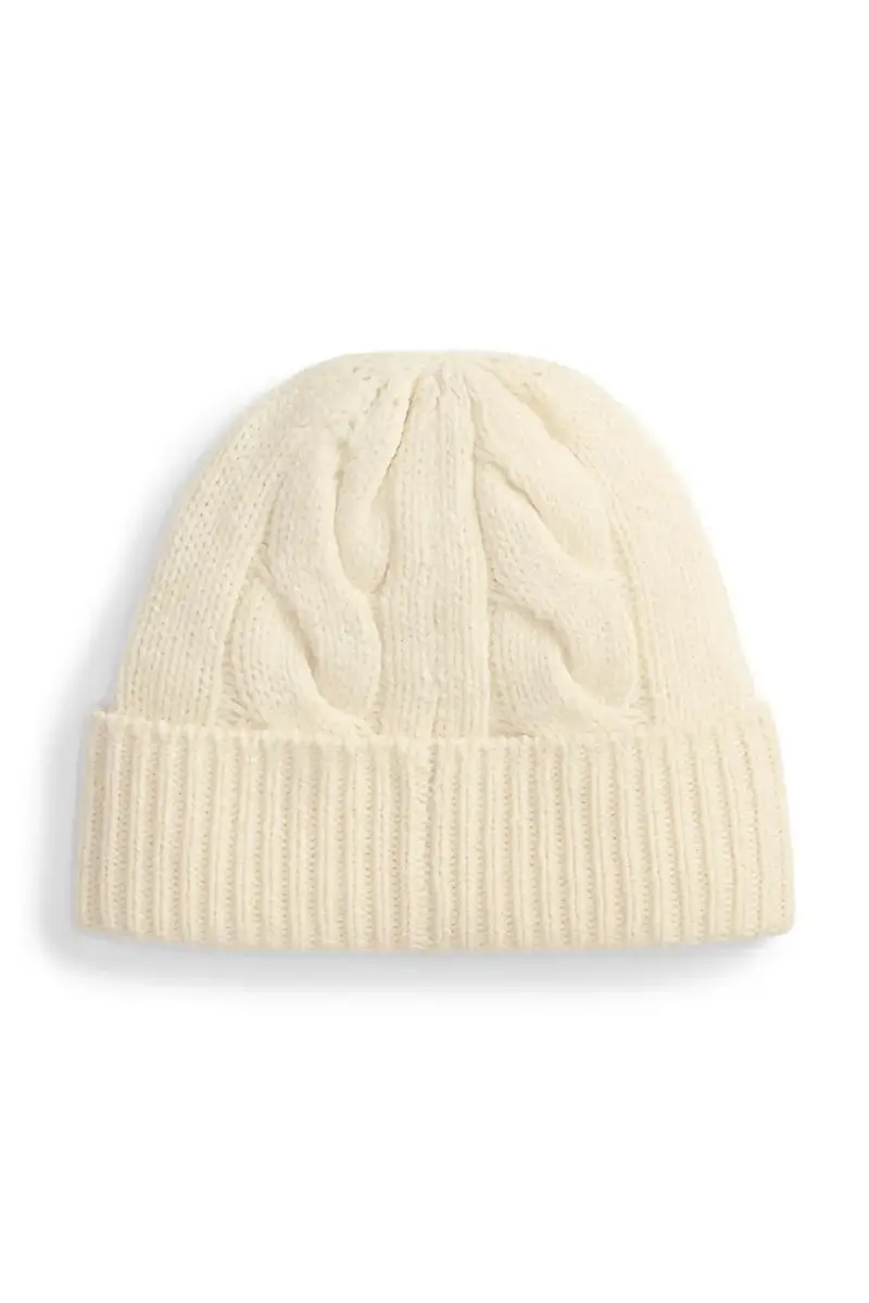 berretto in lana colore beige 455981433 miniatura 2