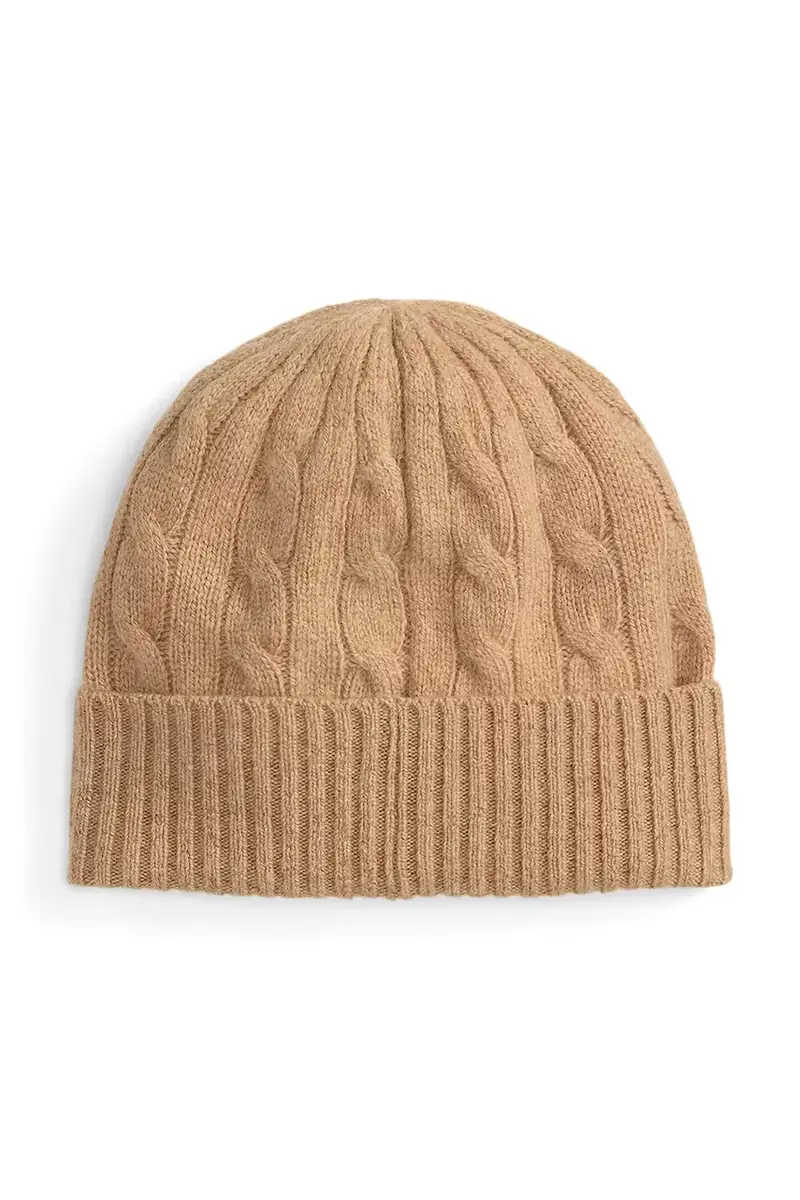 berretto in lana colore beige 455981442 miniatura 2