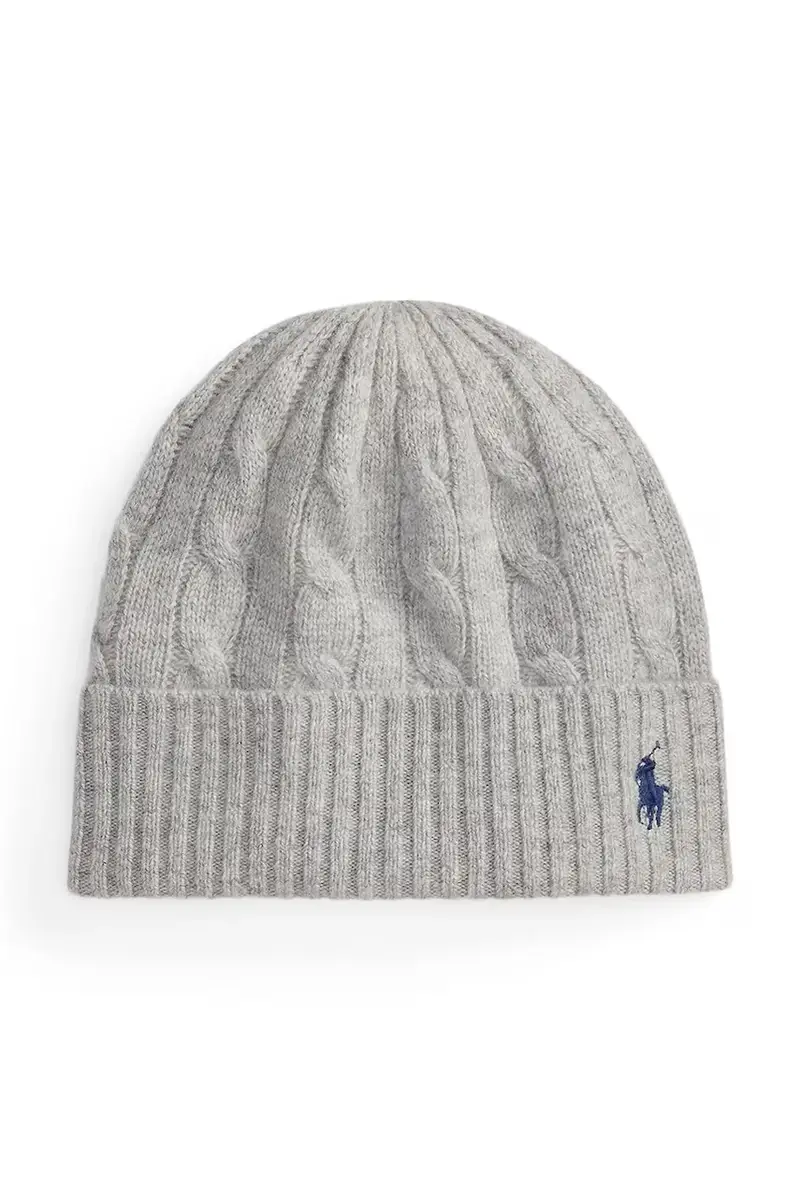 berretto in lana colore grigio 455981442