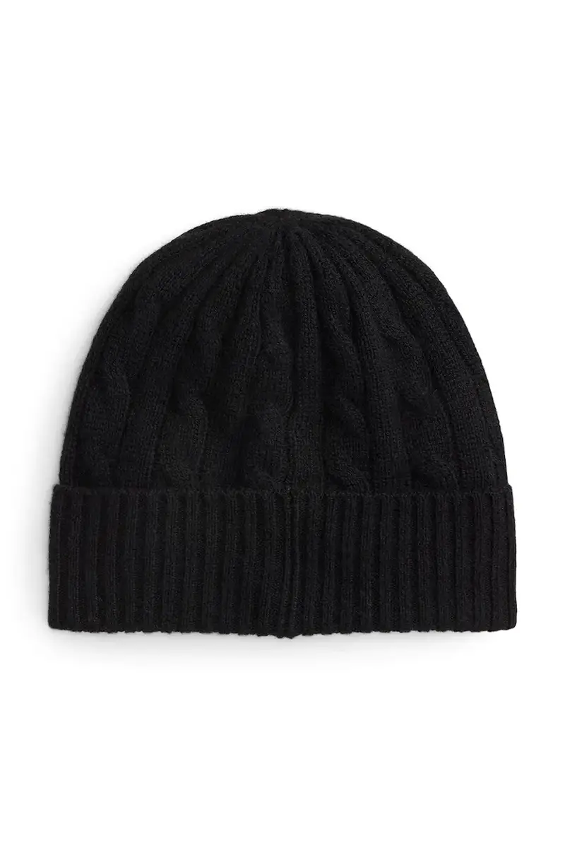 berretto in lana colore nero 455981442 miniatura 2