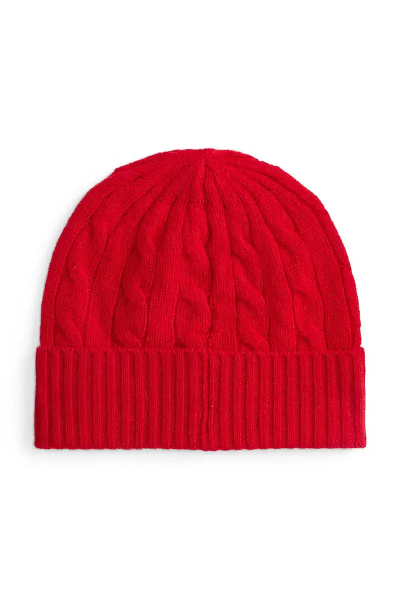 berretto in lana colore rosso 455981442 miniatura 2