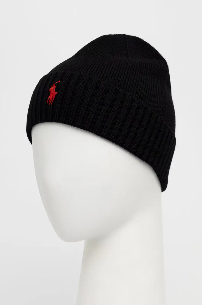 berretto in lana Nero miniatura 2