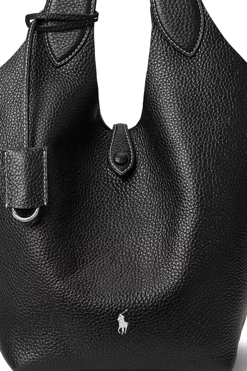 Polo Ralph Lauren Borsa a mano Nero 3754003 miniatura 5