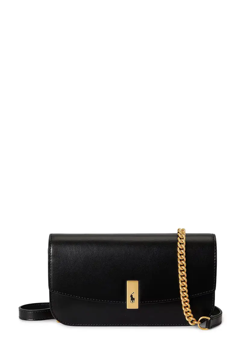 borsa in pelle Nero