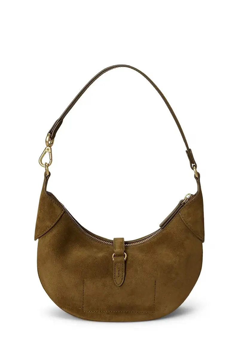 borsa in pelle scamosciata colore marrone 428922880 miniatura 3