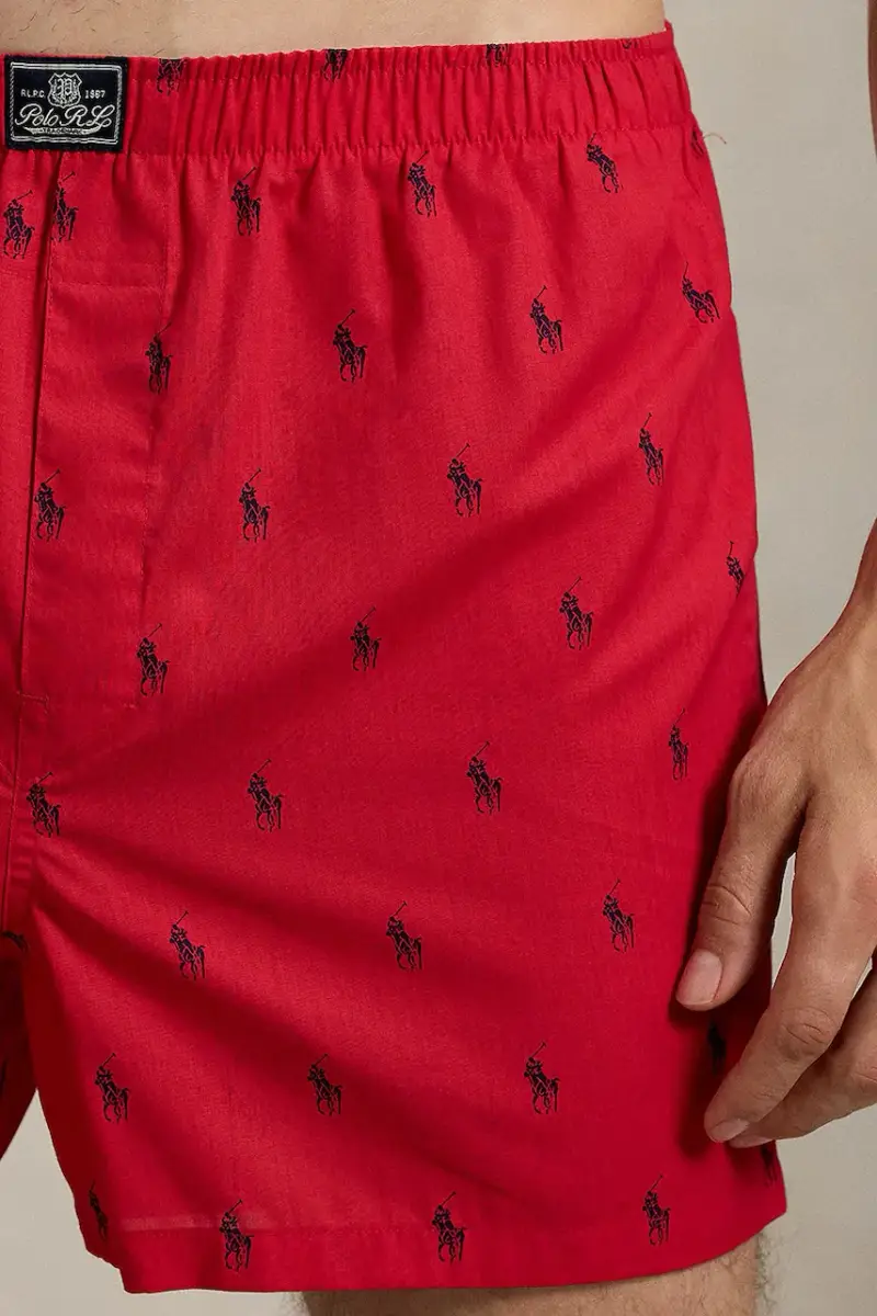 boxer in cotone pacco da 3 colore blu navy 714830273 Granata miniatura 3