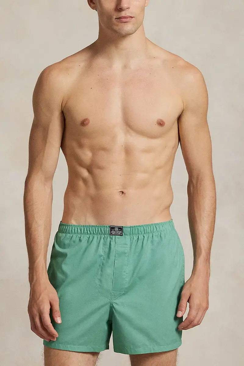 boxer in cotone pacco da 3 colore blu navy 714830273 Verde miniatura 2