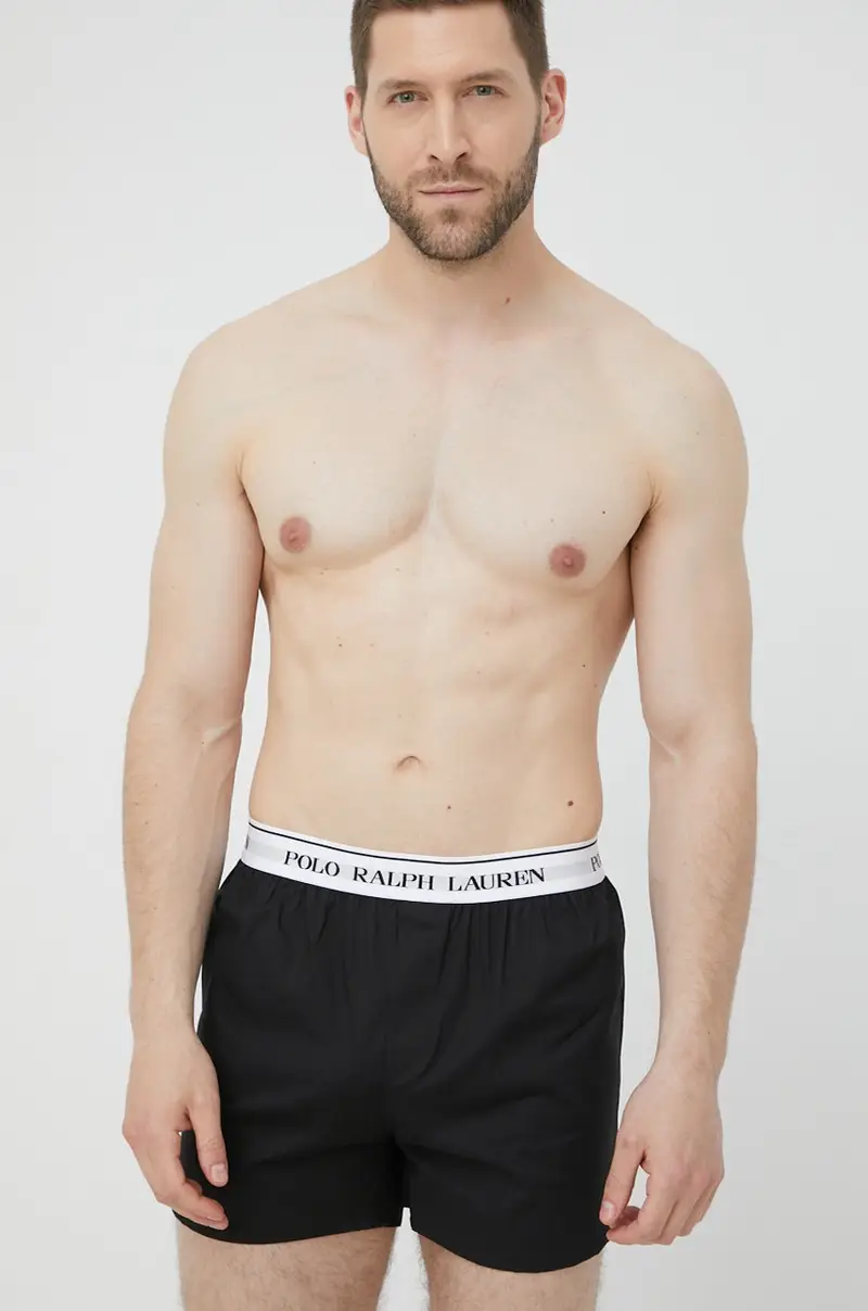 Polo Ralph Lauren Boxer Uomo Nero 2232423