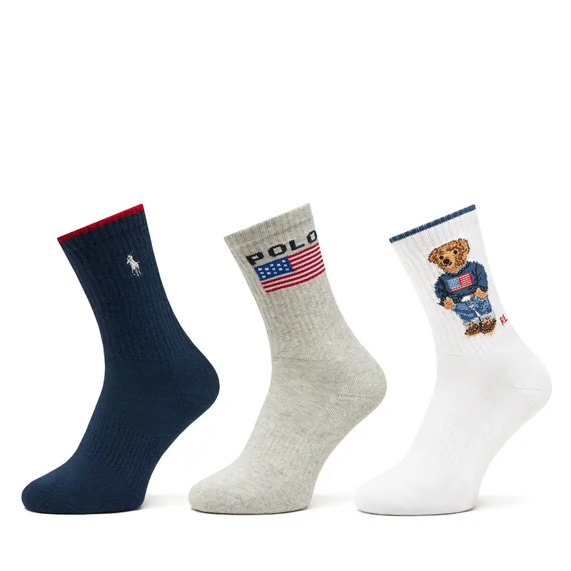 Calzini lunghi Polo Ralph Lauren 455968680001 Multicolore