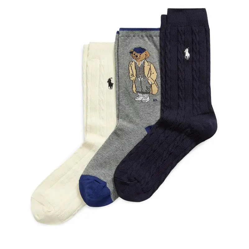 Calzini lunghi Polo Ralph Lauren 455982948001 Multicolore