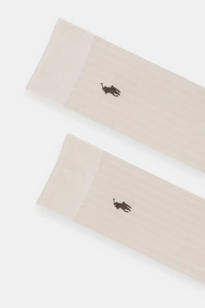 calzini pacco da 2 colore beige 449P05399 miniatura 2