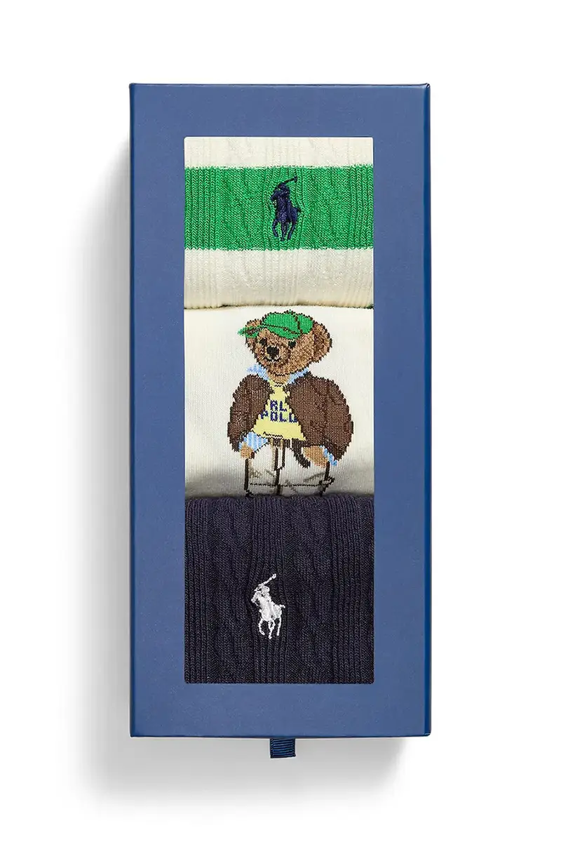 calzini pacco da 3 colore beige 455982947 miniatura 2