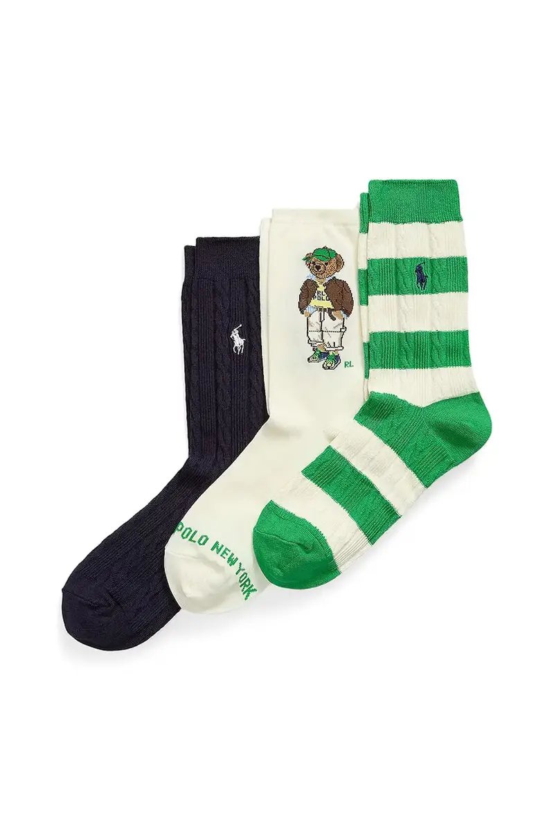 calzini pacco da 3 colore beige 455982947