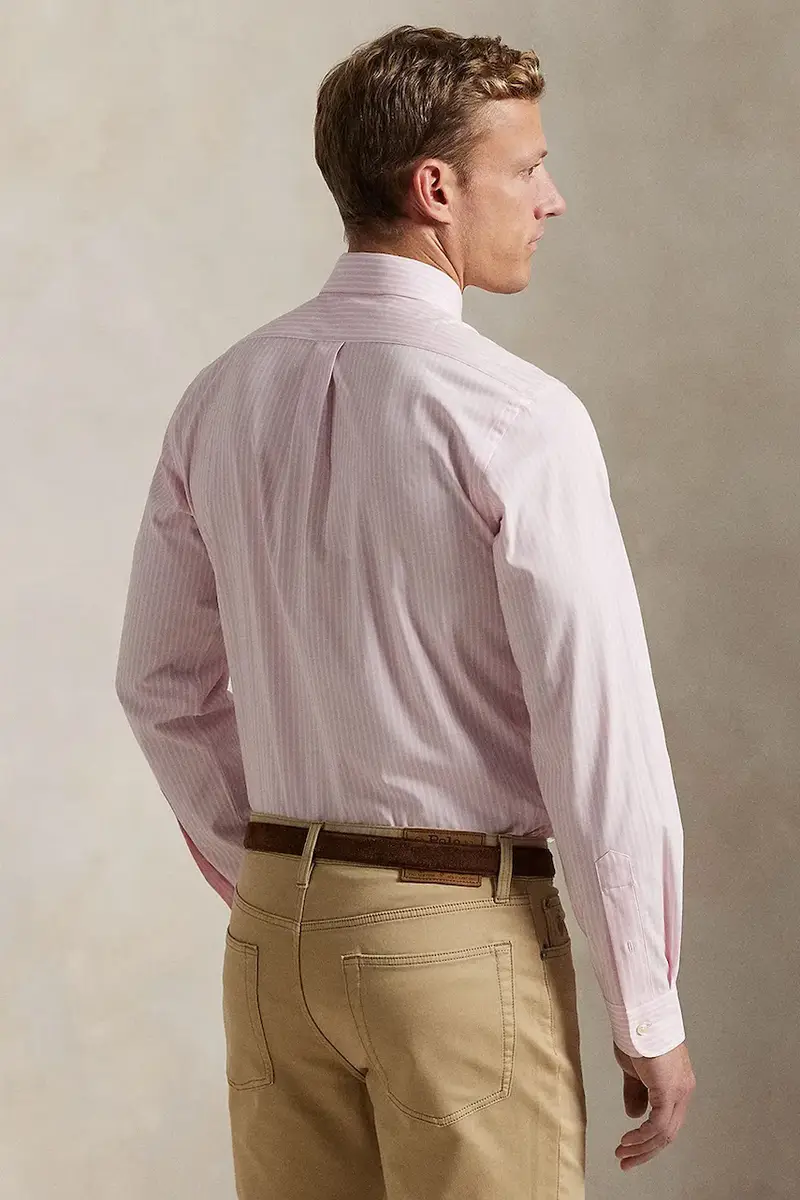 camicia 50/1 BISTRCH POPLIN Rosa miniatura 2